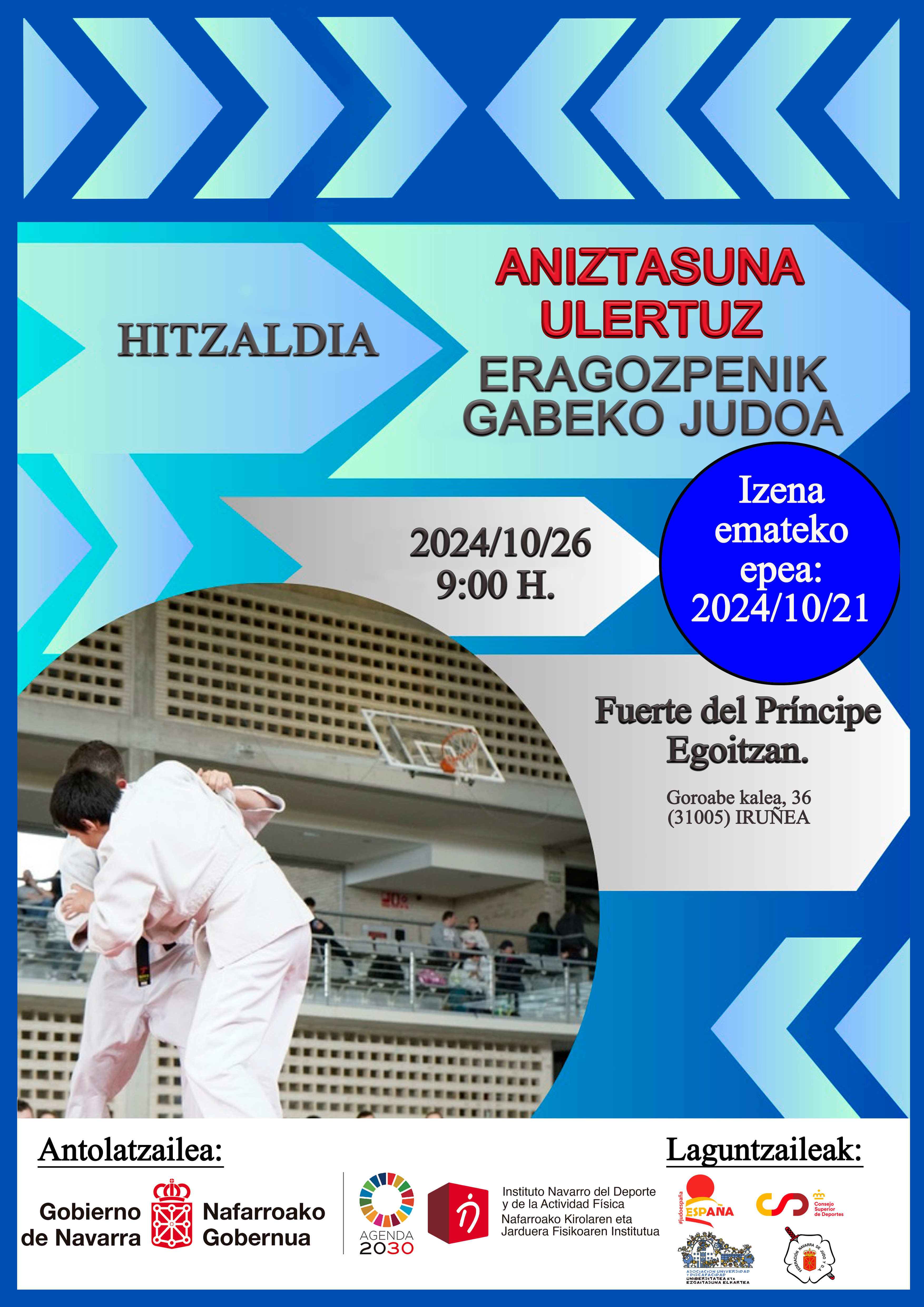 Gran acogida del Seminario "Entendiendo la diversidad. Judo Sin Barreras" Pamplona 26-10-24